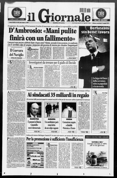 Il giornale : quotidiano del mattino